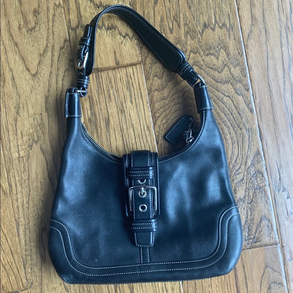 Coach Hobo Leather Shoulder Bag